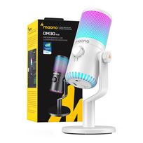 gaming mikrofonas - Maono DM30RGB White - 2 nuotrauka