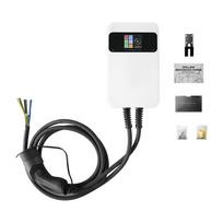 2 type elektromobilio - Besen SQ20 SQ20-11KW-APP, type 2, 5 m, 11 kW, balta sp./juoda sp. - 6 nuotrauka