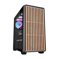 darkflash ds900 computer case - Darkflash DS900WD kompiuterio korpusas (juodas) + 4 ventiliatoriai - 7 nuotrauka