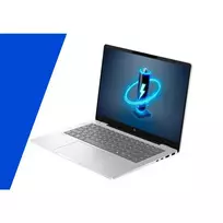 intel 7 core - HP OmniBook 7 AI 14-fr0221nw, Ultra 5 225U, 16 GB, 512 GB, 14", Srebro lodowcowe (Glacier Silver) - 2 nuotrauka