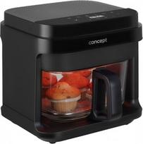 karsto oro gruzdintuve - Concept Air Fryer FR5500 Juodas (Black) - 4 nuotrauka