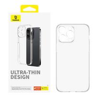 iphone 15 pro max phone case - Baseus "OS-Lucent Series iPhone 15 Pro Max" Clear - 5 nuotrauka