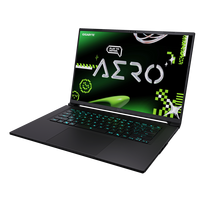 ryzen ai 7 - Gigabyte AERO X16, Ryzen AI 7 350, 32 GB, 1 TB, 16", RTX 5070, Juodas (Black) - 5 nuotrauka