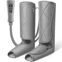 masazuoklis - RENPHO Foot & Calf Air Massager ALM071, pilkas (Grey) - 3 nuotrauka