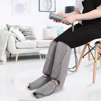 masazuoklis - RENPHO Foot & Calf Air Massager ALM071, pilkas (Grey) - 4 nuotrauka