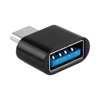 telefono laidai - LP Oem Adapteris USB A lizdas - OTG C kištukas - 3 nuotrauka