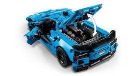lego chevrolet - LEGO Technic Chevrolet Corvette Stingray mėlynas (Blue) 42217 - 7 nuotrauka