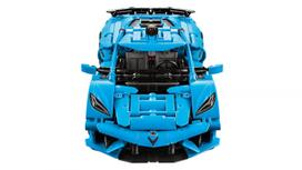 lego chevrolet - LEGO Technic Chevrolet Corvette Stingray mėlynas (Blue) 42217 - 9 nuotrauka
