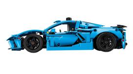 lego chevrolet - LEGO Technic Chevrolet Corvette Stingray mėlynas (Blue) 42217 - 10 nuotrauka