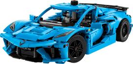 lego chevrolet - LEGO Technic Chevrolet Corvette Stingray mėlynas (Blue) 42217 - 11 nuotrauka