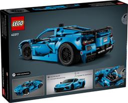 lego chevrolet - LEGO Technic Chevrolet Corvette Stingray mėlynas (Blue) 42217 - 12 nuotrauka