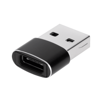 telefono laidai - VEGA Adapteris USB – USB C - Juodas - 2 nuotrauka