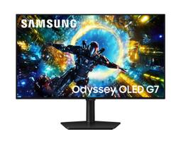 4k monitorius - Samsung Odyssey OLED G7 LS32HG730SUXEN 32", OLED, 4K, 165Hz - 2 nuotrauka