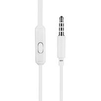 laidines ausines 3,5mm - Hoco Initial White (Baltos) - 3 nuotrauka