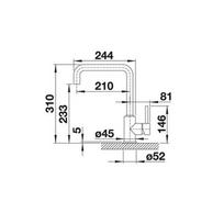 blanco maisytuvas - Blanco MILI Anthracite HD - 2 nuotrauka