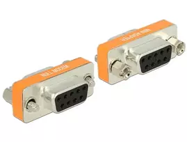 d sub kabelis - Delock Adapter SUBD9 to SUBD9 - 2 nuotrauka