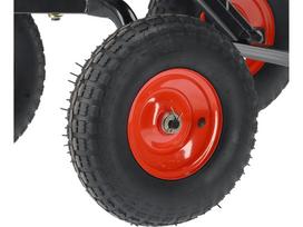 vezimelis - YATO Sodo vežimėlis su savivarčiu YT-86961 XXL 550kg - 3 nuotrauka