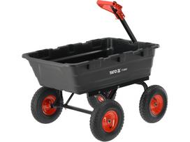 vezimelis - YATO Sodo vežimėlis su savivarčiu YT-86961 XXL 550kg - 12 nuotrauka