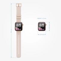 auksini laikrodziai - LAMAX BCool 2 Plus Rose Gold (Rožinis) - 2 nuotrauka