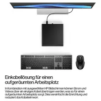 ryzen ai 8 - HP EliteDesk 8 Mini G1a Ryzen AI 5 340 32GB 512GB SSD Windows 11 Pro Juodas (Black) - 4 nuotrauka