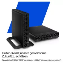 ryzen ai 8 - HP EliteDesk 8 Mini G1a Ryzen AI 5 340 32GB 512GB SSD Windows 11 Pro Juodas (Black) - 6 nuotrauka
