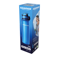 5 l buteliai - Aquaphor City gertuvė su filtru, 0.5 l, mėlyna (Blue) - 2 nuotrauka