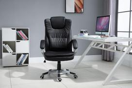 masazo kede - Activejet Biuro kėdė YK7304 Juoda (Black) su masažine, šildoma - 4 nuotrauka