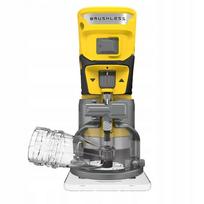 kantu freza - Stanley SFMCW400B-XJ; 18 V (be akumuliatoriaus ir pakrovėjo) - 8 nuotrauka