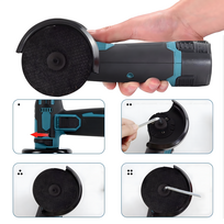makita - Makita DGA406Z 12V Kampinis šlifuoklis 3" Bešepetėlinis - 6 nuotrauka