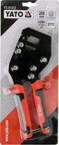 reples profiliu - YATO replės PROFILIŲ SUJUNGIMUI 260mm - 3 nuotrauka