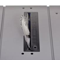 isilginio pjovimo stakles - Scheppach HS100S, su stalu + papildomas diskas - 18 nuotrauka