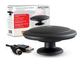 namai tv - Automobilio TV antena MI-ANT04 Mistral juoda - 2 nuotrauka