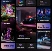 144hz tv - Hisense 65E7Q PRO - 6 nuotrauka