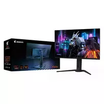 4k monitorius - Gigabyte AORUS FO32U EK1 31.5", OLED, 4K, Juodas (Black) - 3 nuotrauka