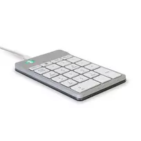 balta klaviatura - KEYBOARD NUMPAD BREAK/WHITE RGOCONMWDWH R-GO TOOLS - 8 nuotrauka