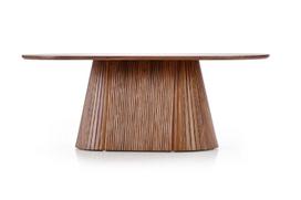 kavos stalas 60 - Kavos staliukas Gisela, ruda sp., 60 cm x 120 cm x 46 cm - 5 nuotrauka