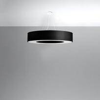 pakabiname sviestuvai sietynai - Sollux Saturno 90 SL.0796, E27, 8 x 60 W, juodas - 8 nuotrauka