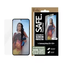 skaidri plevele - Nugarėlės dėklai PanzerGlass  SAFE by  Screen Protector Samsung Galaxy S25 Plus | Ultra-Wide Fit w Aligner | - 4 nuotrauka