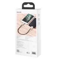 usb lightning laidas baseus - Baseus CALJK-01 Black - 2 nuotrauka