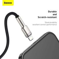 usb lightning laidas baseus - Baseus CALJK-01 Black - 3 nuotrauka