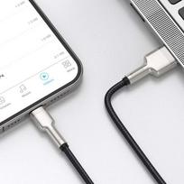 usb lightning laidas baseus - Baseus CALJK-01 Black - 9 nuotrauka