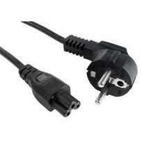 Akyga Power Cable IEC C5 / Schuko 1.5m Black