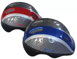 Spartan Easy Biker vaikiškas dviratininko šalmas raudonas – L