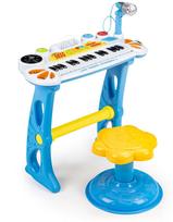 vaikiskas mikrofonas - EcoToys pianinas su mikrofonu HC490441, mėlynas (Blue) - 1 nuotrauka