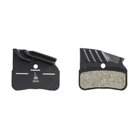 brake shimano - Diskinių stabdžių trinkelių rinkinys Shimano N03A Resin, aliuminis, juoda sp., 2 vnt. - 2 nuotrauka