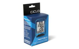 dviracio spidometras - CicloSport Protos 213 Wireless Bike Computer Blue - 2 nuotrauka