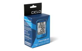 dviracio spidometras - CicloSport Protos 205 Wireless Bike Computer Blue - 2 nuotrauka