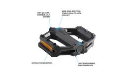 dviracio pedalai - Shimano PD-EF102 Pedalai Juodas (Black) - 2 nuotrauka