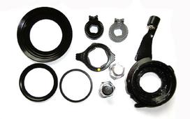 dviracio ivore - Galinės įvorės dalis Shimano Nexus-8 SM-8S31 ISM8S31A0020A, plastikas/metalas, juoda/pilka - 2 nuotrauka