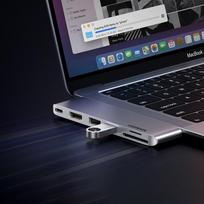 ugreen sd - 6-in-1 Adapter UGREEN CM380 USB-C Hub for MacBook, USCUGR80856 - 6 nuotrauka